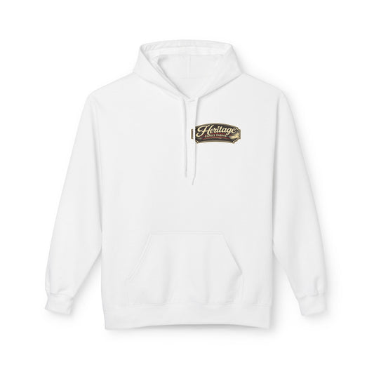 Heritage Farming Hoodie — "Support Local Agriculture" Vintage Farm Logo