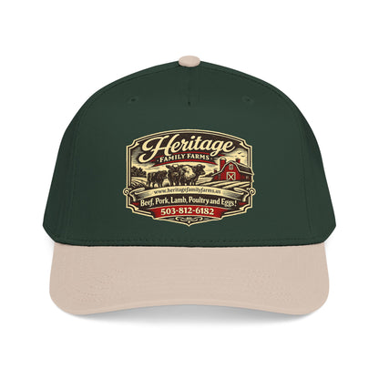 Heritage Farms Vintage Barn Logo Baseball Cap