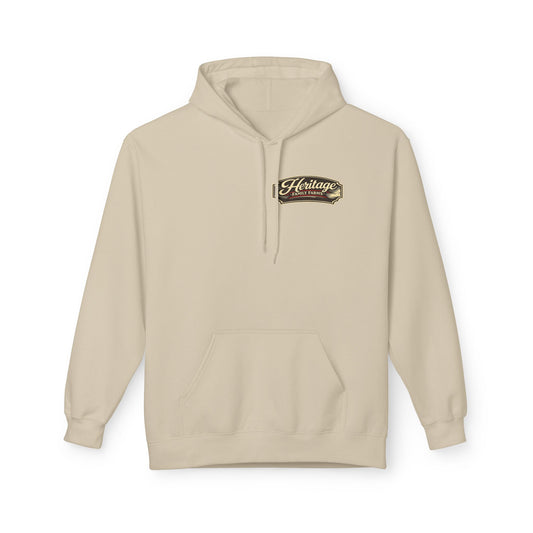 Heritage Farming Hoodie — "Support Local Agriculture" Vintage Farm Logo