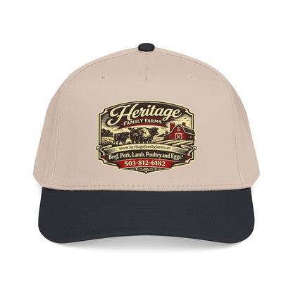 Heritage Farms Vintage Barn Logo Baseball Cap