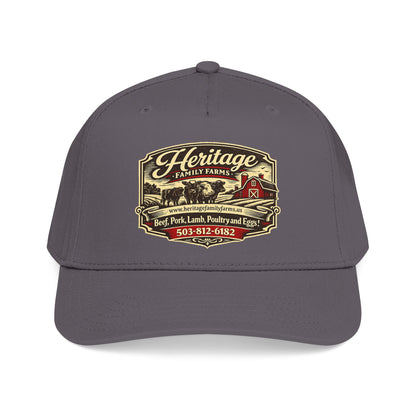 Heritage Farms Vintage Barn Logo Baseball Cap