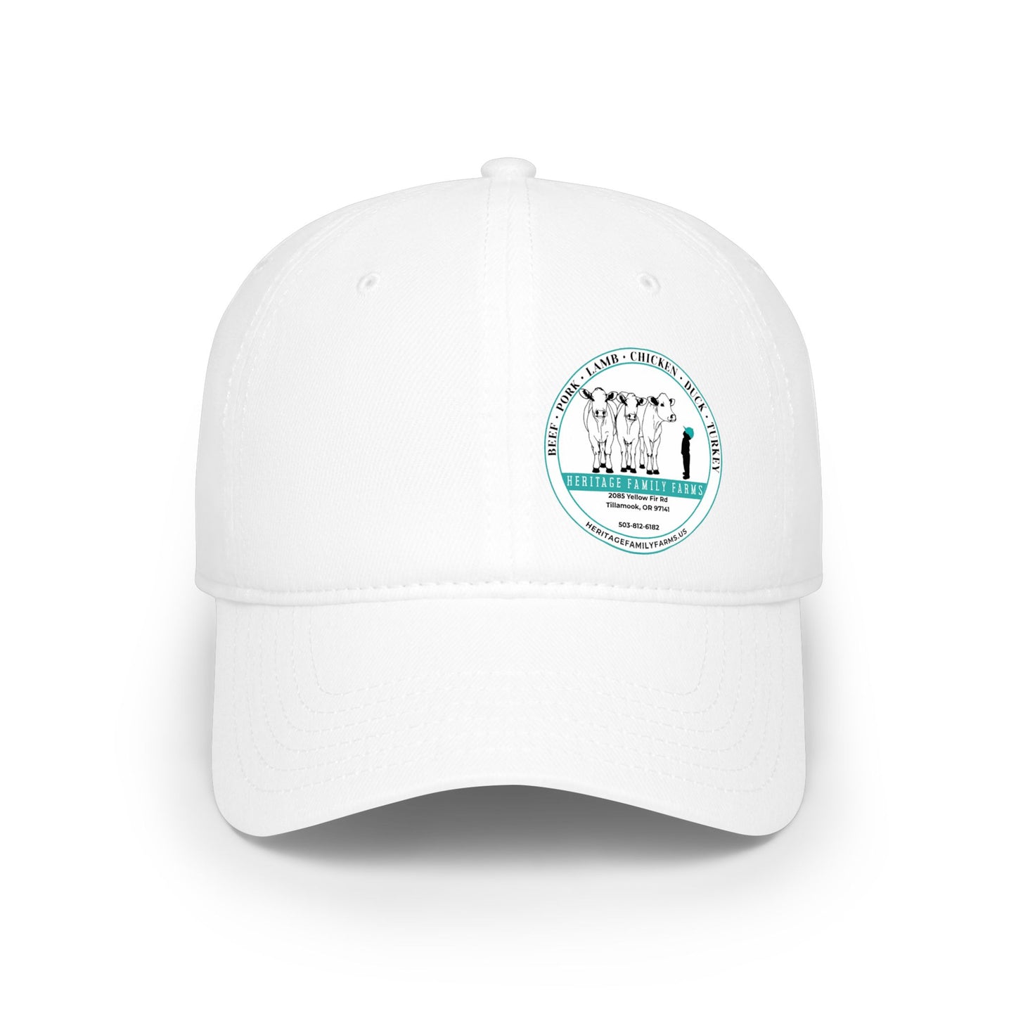 Heritage Family Farms Logo Baseball Cap