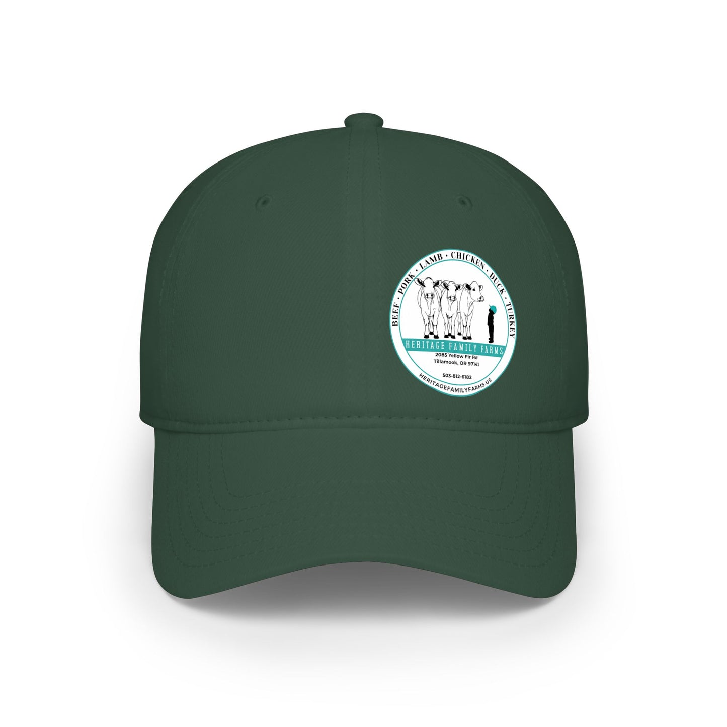 Heritage Family Farms Logo Baseball Cap