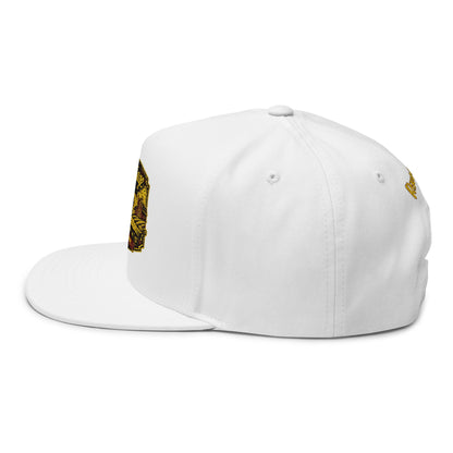 Heritage Family Farms Embroidered Flat Bill Cap — Vintage Farm Logo Snapback