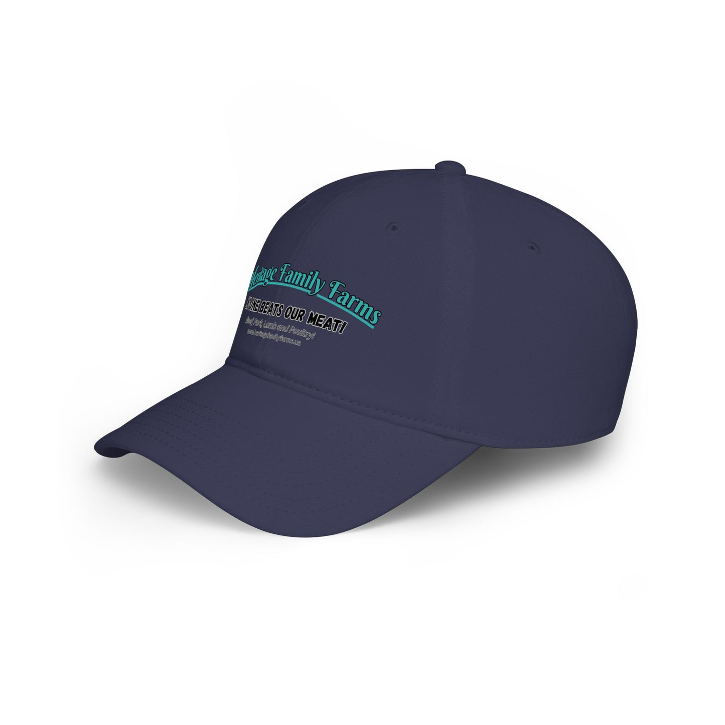 No One Beats Our Meat Baseball Cap - Heritage Family Farms