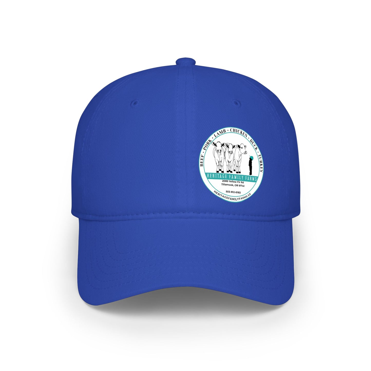 Heritage Family Farms Logo Baseball Cap