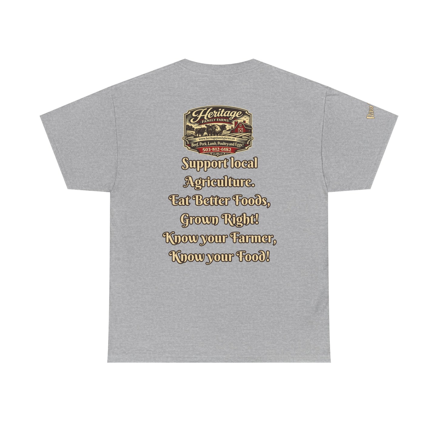Agriculture Heritage Tee — "Support Your Local Agriculture" Farm Pride Shirt