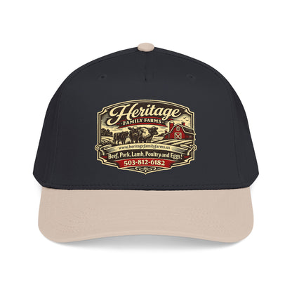 Heritage Farms Vintage Barn Logo Baseball Cap