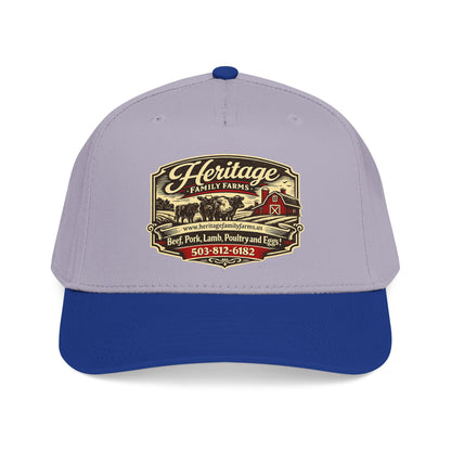 Heritage Farms Vintage Barn Logo Baseball Cap