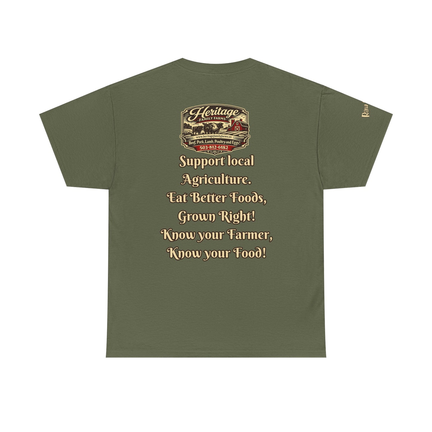 Agriculture Heritage Tee — "Support Your Local Agriculture" Farm Pride Shirt