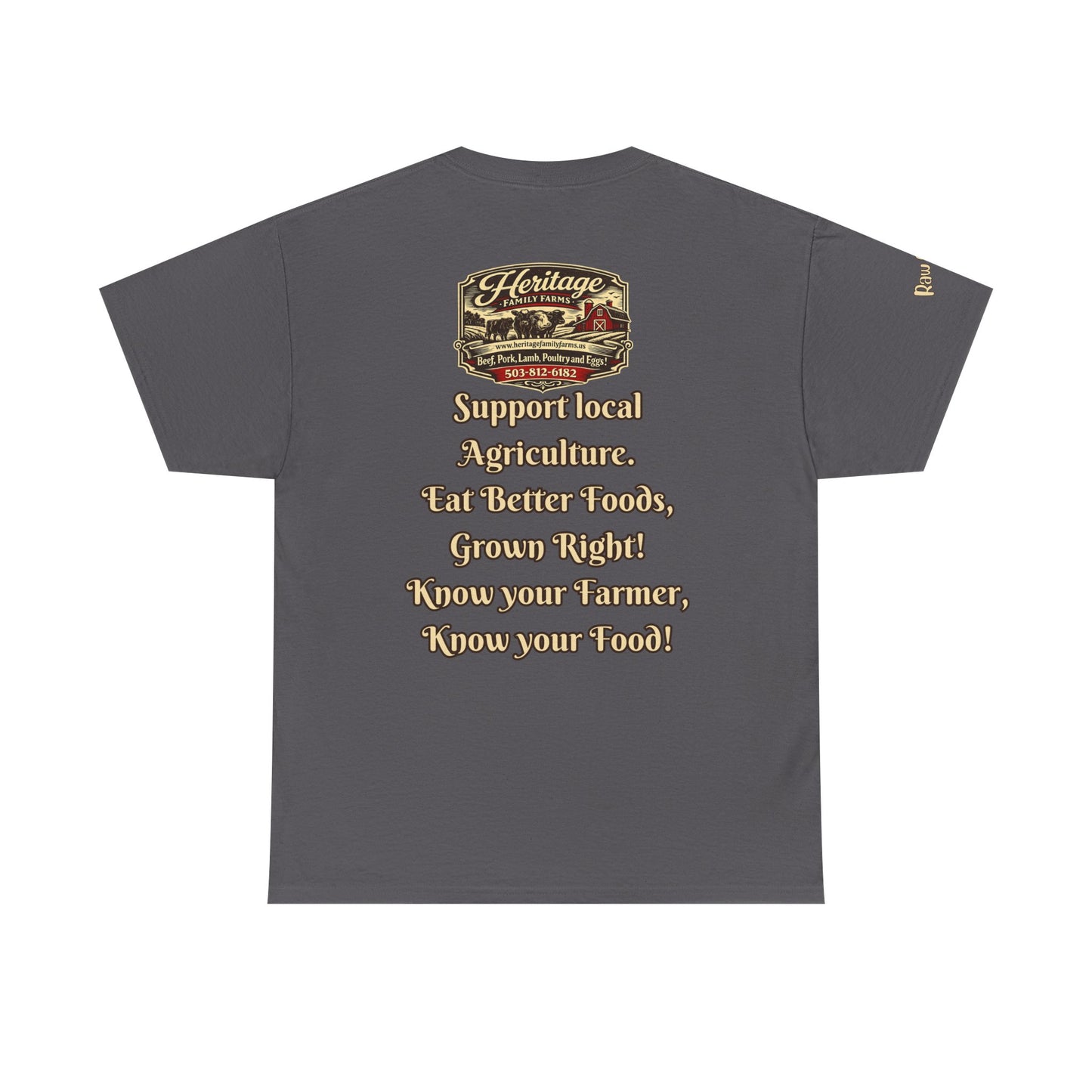 Agriculture Heritage Tee — "Support Your Local Agriculture" Farm Pride Shirt