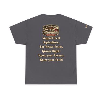 Agriculture Heritage Tee — "Support Your Local Agriculture" Farm Pride Shirt