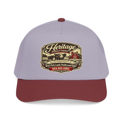 Heritage Farms Vintage Barn Logo Baseball Cap