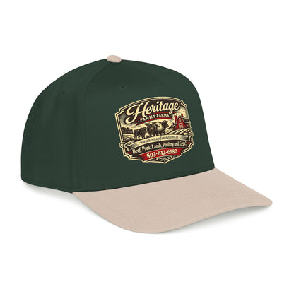 Heritage Farms Vintage Barn Logo Baseball Cap