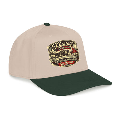 Heritage Farms Vintage Barn Logo Baseball Cap