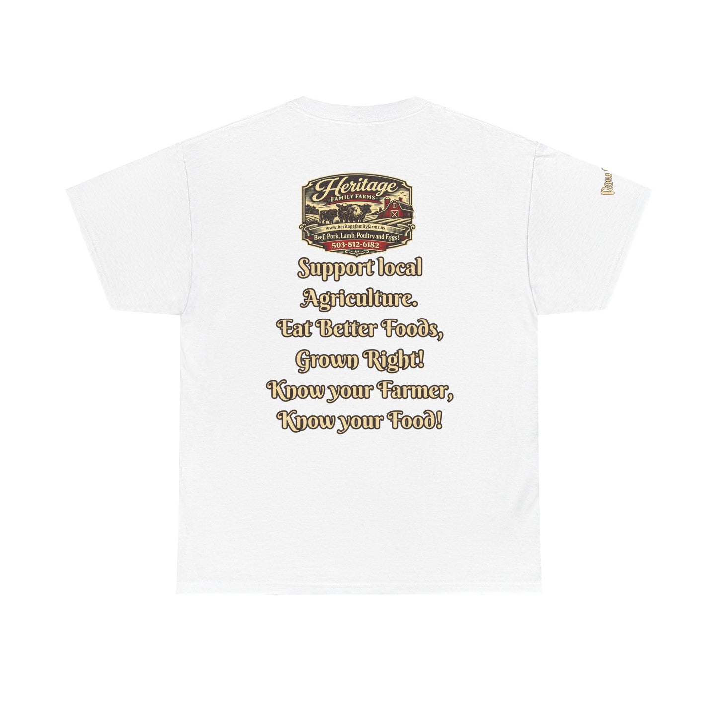Agriculture Heritage Tee — "Support Your Local Agriculture" Farm Pride Shirt