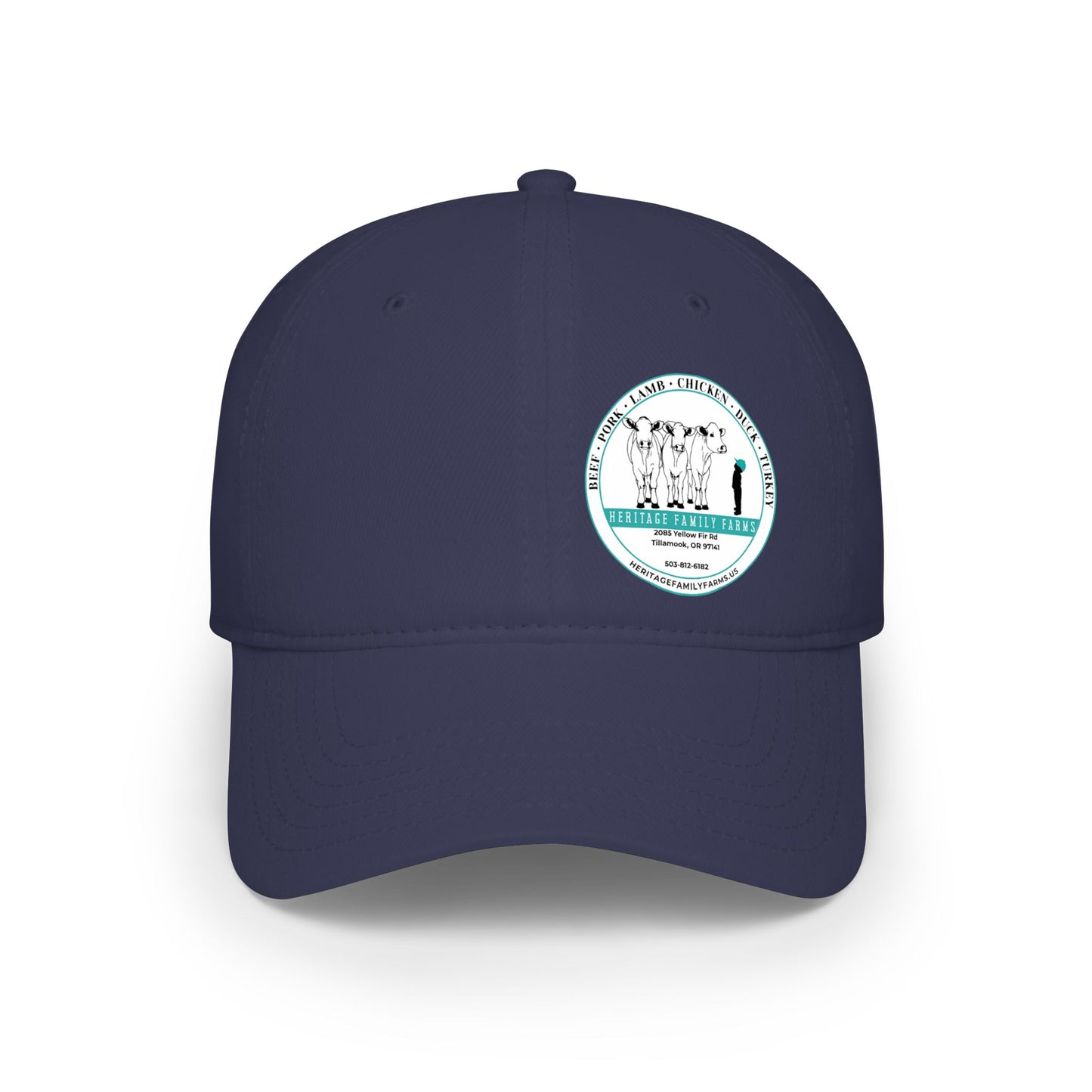 Heritage Family Farms Logo Baseball Cap