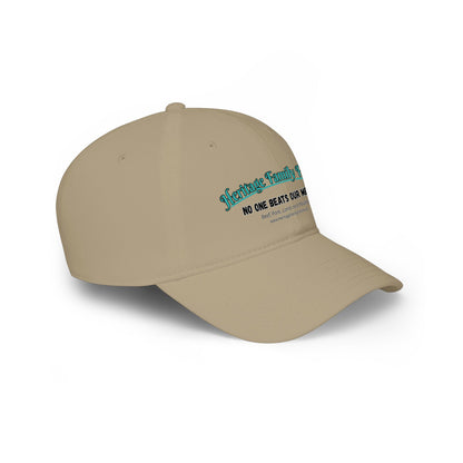 No One Beats Our Meat Baseball Cap - Heritage Family Farms