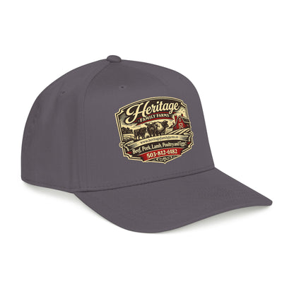 Heritage Farms Vintage Barn Logo Baseball Cap