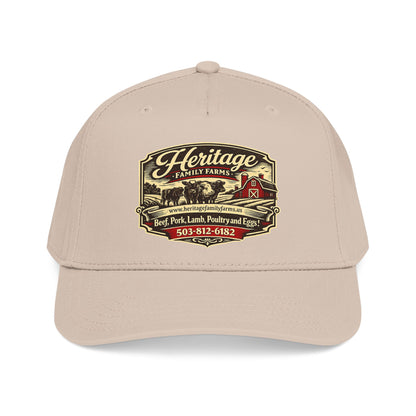 Heritage Farms Vintage Barn Logo Baseball Cap