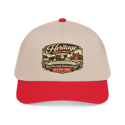 Heritage Farms Vintage Barn Logo Baseball Cap