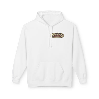 Heritage Farming Hoodie — "Support Local Agriculture" Vintage Farm Logo