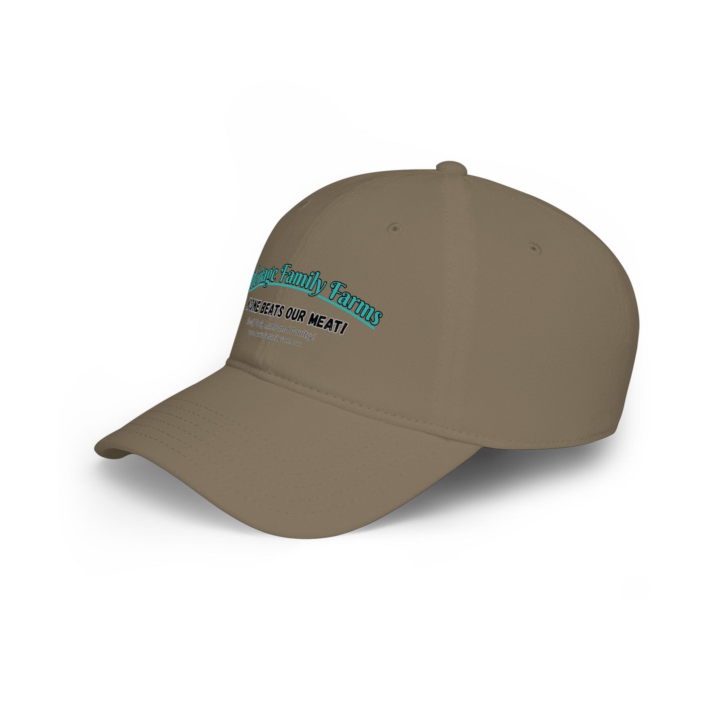 No One Beats Our Meat Baseball Cap - Heritage Family Farms