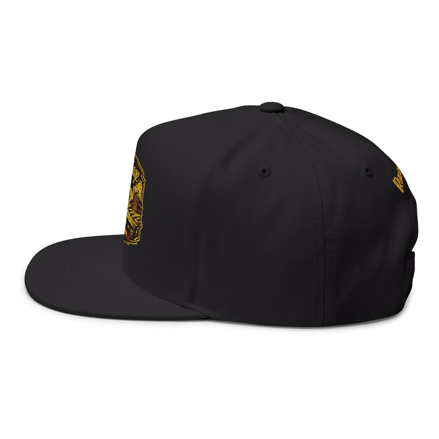 Heritage Family Farms Embroidered Flat Bill Cap — Vintage Farm Logo Snapback