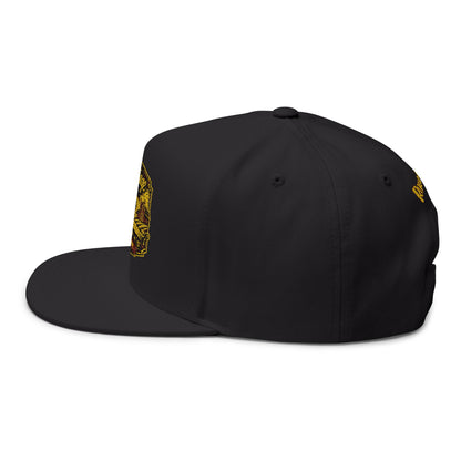 Heritage Family Farms Embroidered Flat Bill Cap — Vintage Farm Logo Snapback