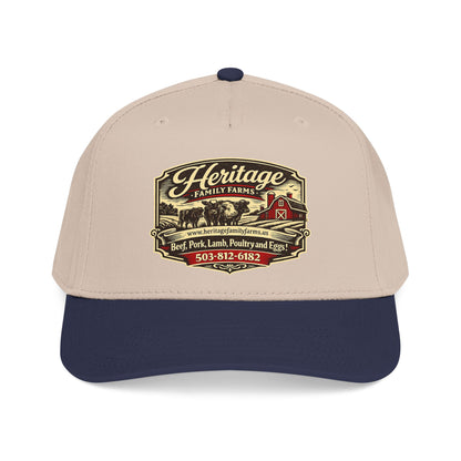 Heritage Farms Vintage Barn Logo Baseball Cap