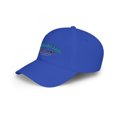 No One Beats Our Meat Baseball Cap - Heritage Family Farms