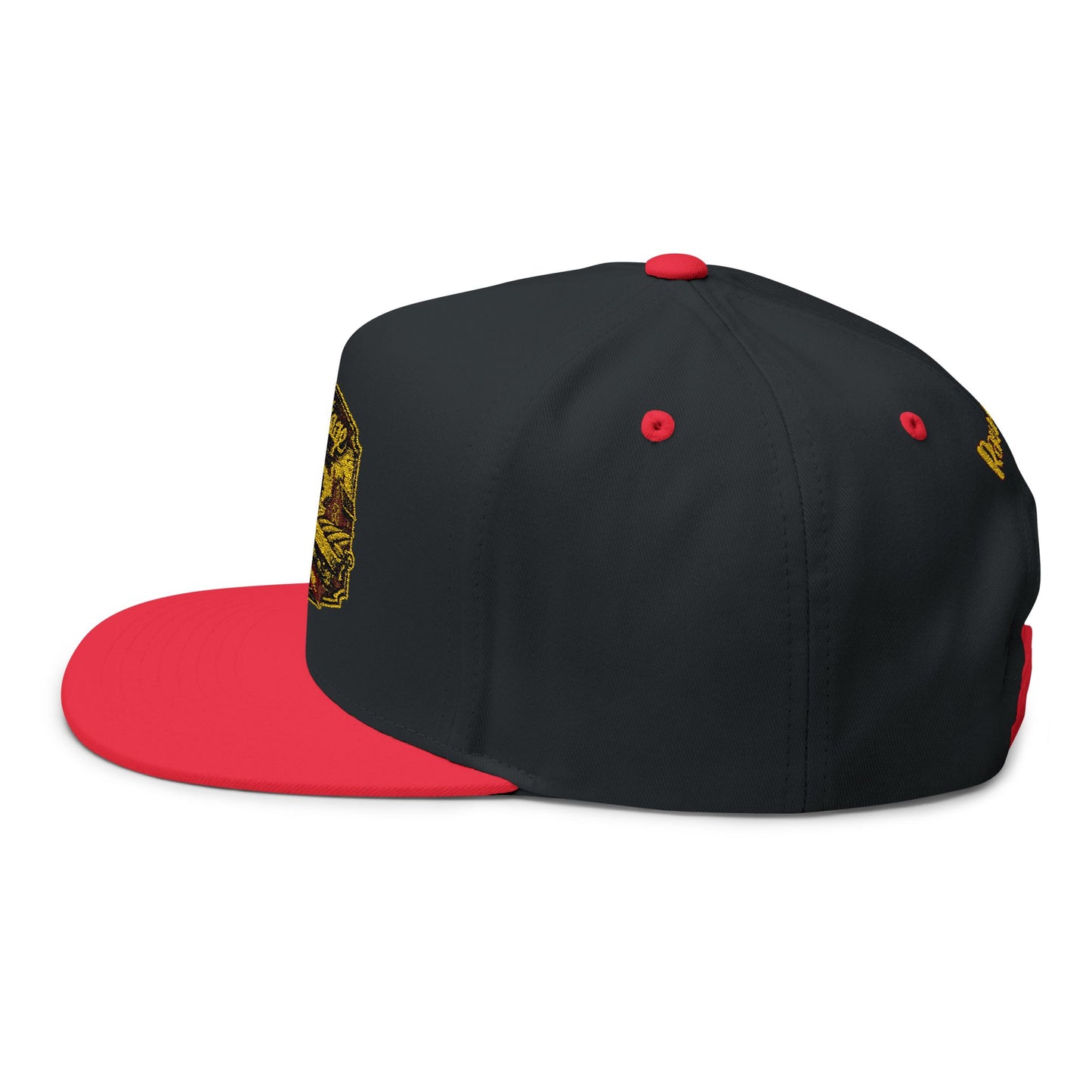 Heritage Family Farms Embroidered Flat Bill Cap — Vintage Farm Logo Snapback
