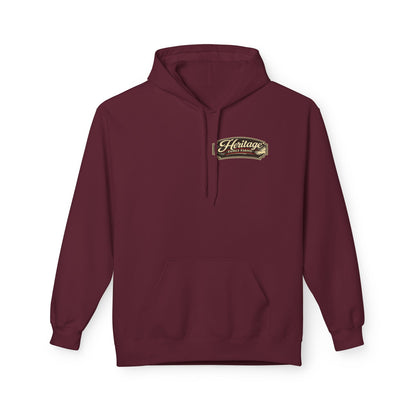 Heritage Farming Hoodie — "Support Local Agriculture" Vintage Farm Logo