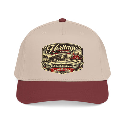 Heritage Farms Vintage Barn Logo Baseball Cap