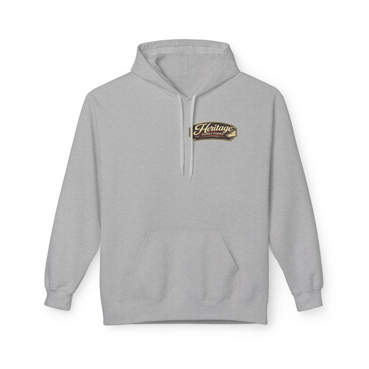 Heritage Farming Hoodie — "Support Local Agriculture" Vintage Farm Logo