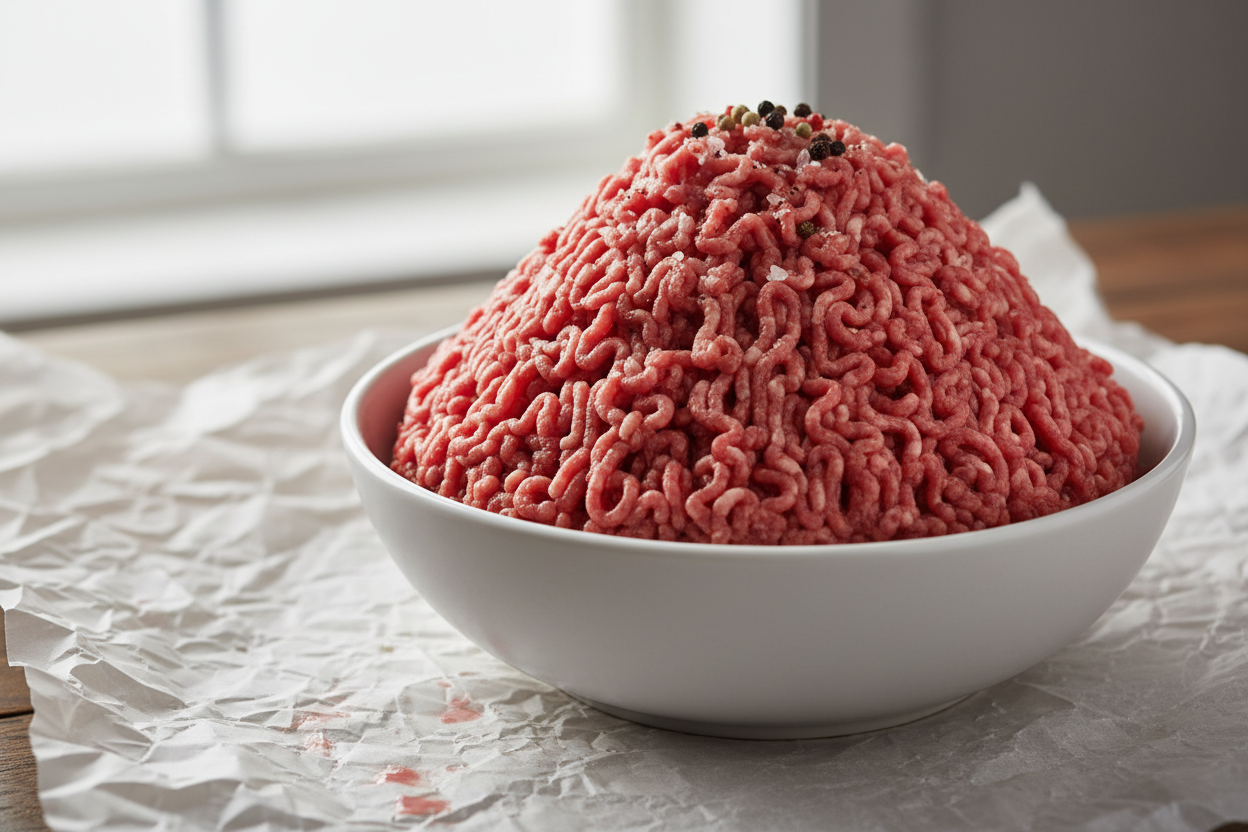 Fresh ground beef